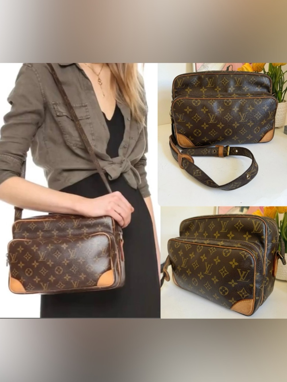 Louis Vuitton Nile Monogram crossbody bag-Vintage 🌟